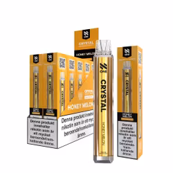 N One Crystal Vape Honungsmelon - Honey Melon 20mg - 10 pack