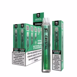 N One Crystal Vape Vattenmelon & Jordgubbar - Watermelon Strawberry 20mg - 10 pack