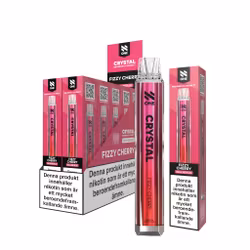N One Crystal Vape Körsbär - Fizzy Cherry 20mg - 10 pack