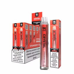 N One Crystal Vape Jordgubbar - Strawberry Ice 20mg - 10 pack