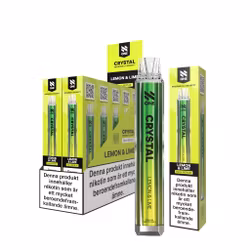 N One Crystal Vape Citron & Lime - Lemon Lime 20mg - 10 pack
