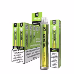N One Crystal Vape Äpple - Double Apple 20mg - 10 pack