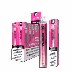 N One Crystal Vape  Fruktmix - Rainbow Fruits 20mg - 10 pack