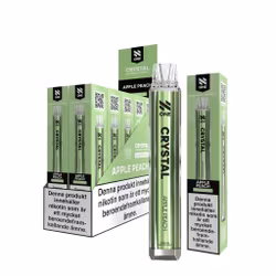 N One Crystal Vape Äpple & Persika - Apple Peach 20mg - 10 pack