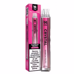 N One Crystal Vape  Fruktmix - Rainbow Fruits 20mg