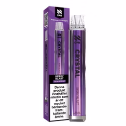 N One Crystal Vape Skogsbär - Berry Blast 20mg