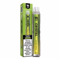 N One Crystal Vape Äpple - Double Apple 20mg