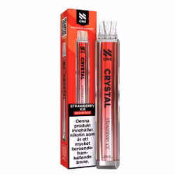 N One Crystal Vape Jordgubbar - Strawberry Ice 20mg