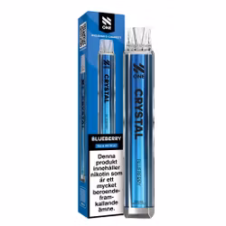 N One Crystal Vape Blåbär - Blueberry 20mg