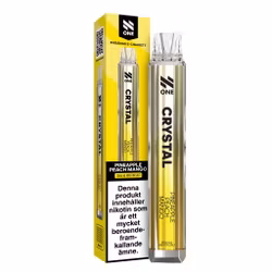 N One Crystal Vape Ananas, Periska & Mango - Pineapple Peach Mango 20mg