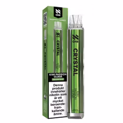 N One Crystal Vape - Kiwi Passion Guava 20mg
