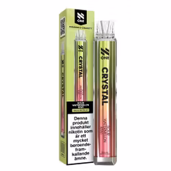 N One Crystal Vape Vattenmelon & Kiwi - Sour Watermelon Kiwi 20mg