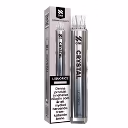 N One Crystal Vape Lakrits - Liquorice 20mg