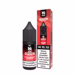 N One Vape Juice 10ml - Strawberry/Banana ejuice 14mg