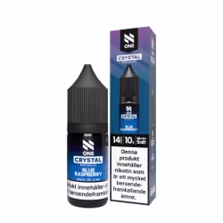 N One Vape Juice 10ml - Blue Raspberry e-juice 14mg - Blå hallon