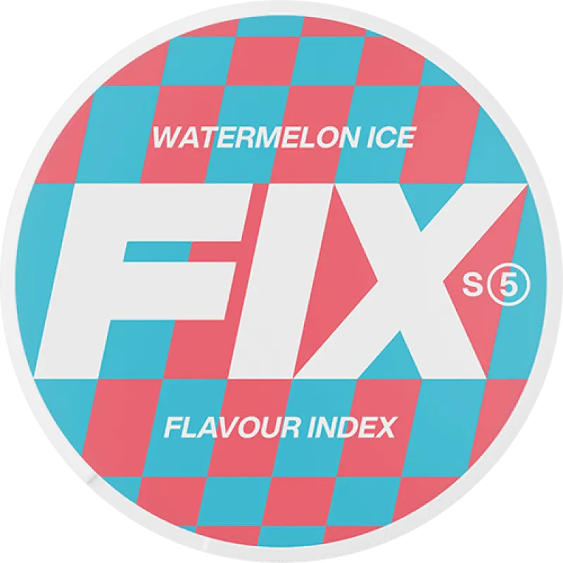 Fix Watermelon Ice S5 - Nikotinpåsar med vattenmelon (11,5mg)