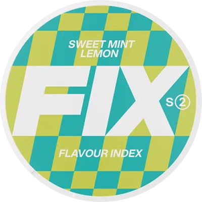 Fix Sweet Mint Lemon S2 - Nikotinpåsar med Söt Mint & Citron (5,6mg)
