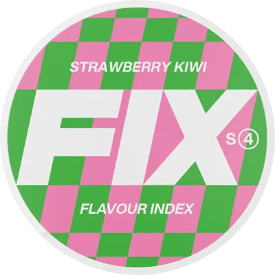 Fix Strawberry Kiwi S4 - Nikotinpåsar med Jordgubbe & Kiwi (9,8mg)