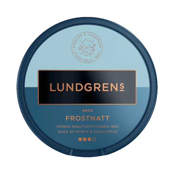 Lundgrens Aros Frostnatt - Nikotinpåse med smak av mint & eukalyptus (10mg)