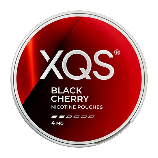 XQS Black Cherry 4 mg | Nikotinpåse med smak av Körsbär