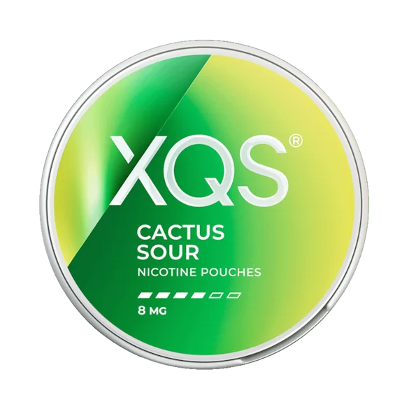 XQS Cactus Sour Strong 8 mg | Nikotinpåse med smak av Syrlig Kaktus