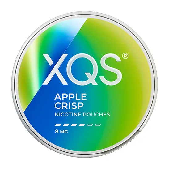XQS Apple Crisp Strong 8 mg | Nikotinpåse med smak av Grönt Äpple