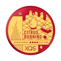XQS Citrus Burning 10 mg | Nikotinpåse smak av chili & citron