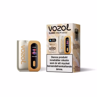 Vozol Sleek Vision Batteri Caramel Brown