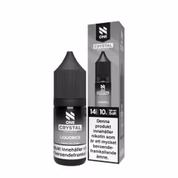 N One Vape Juice 10ml - Salts Liquorice 14 mg – Lakrits