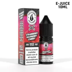 Juice N Power Strawberry Raspberry Cherry 14 mg | Jordgubb, Hallon & Körsbär