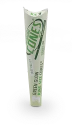 Cones Green Glow King Size 109 mm – 6-pack Färdigrullade Gröna Cones