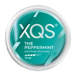 XQS The Peppermint Extra Strong 10 mg | Nikotinpåse med smak av Pepparmint