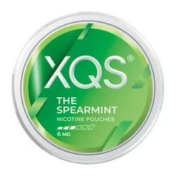 XQS The Spearmint Strong 6 mg | Nikotinpåse med smak av Spearmint