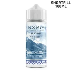 Norse Fjord Blackcurrant Cherry | 100ml Shortfill E-juice