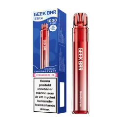 GEEK BAR Elite 1000 Strawberry Ice – Engångsvape