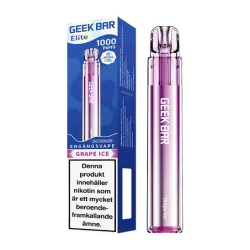 GEEK BAR Elite 1000 Grape Ice – Engångsvape