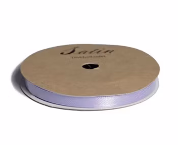 Satinband på rulle 3 mm/10 m - Ljus Lila