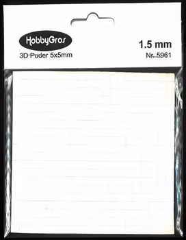 3D foam kuddar 1,5 mm