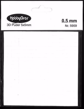 3D foam kuddar 0,5 mm