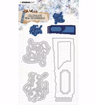 Studio Light Cutting Dies Celebrate New Beginnings - STENCILCNB374