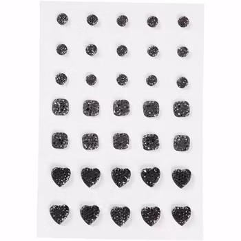 Vivi Gade Rhinestones Svart
