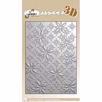 By Lene 3D Embossingfolder “Daisies”