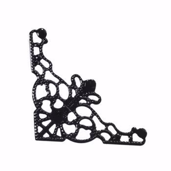 Metallhörn Findings Black