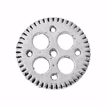 Metalldeko 5 Gear Antique silver