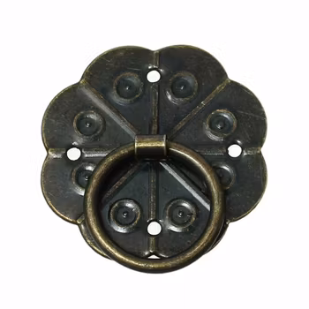 Antik Bronze Handtag ring