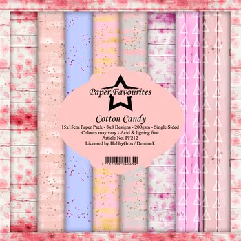 Paper Favourites - Cotton Candy Paperpack 6' x 6'