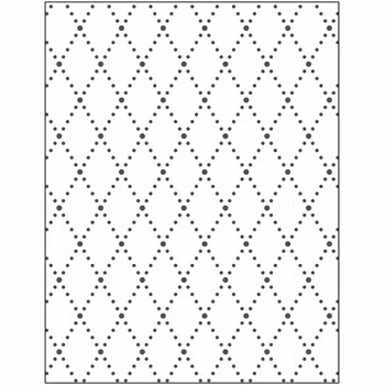 Embossingfolder 2D - Romber