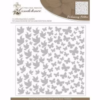 Precious Marieke Embossingfolder - Condoleance