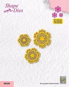 Nellie Snellen Shape Dies "Flowers 8"