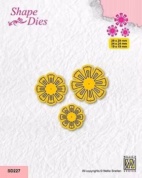 Nellie Snellen Shape Dies "Flowers 6"